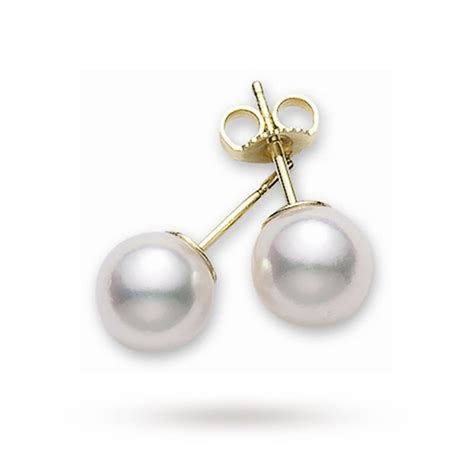 mikimoto aaa pearl earrings